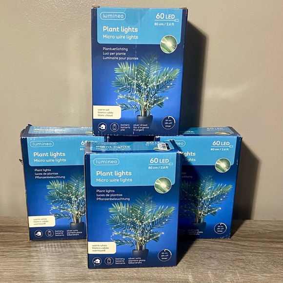 Set of 4 Led Plant Lights - Picture 1 of 4